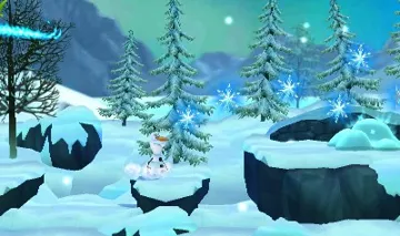 Disney Frozen - Olaf's Quest (Europe) screen shot game playing